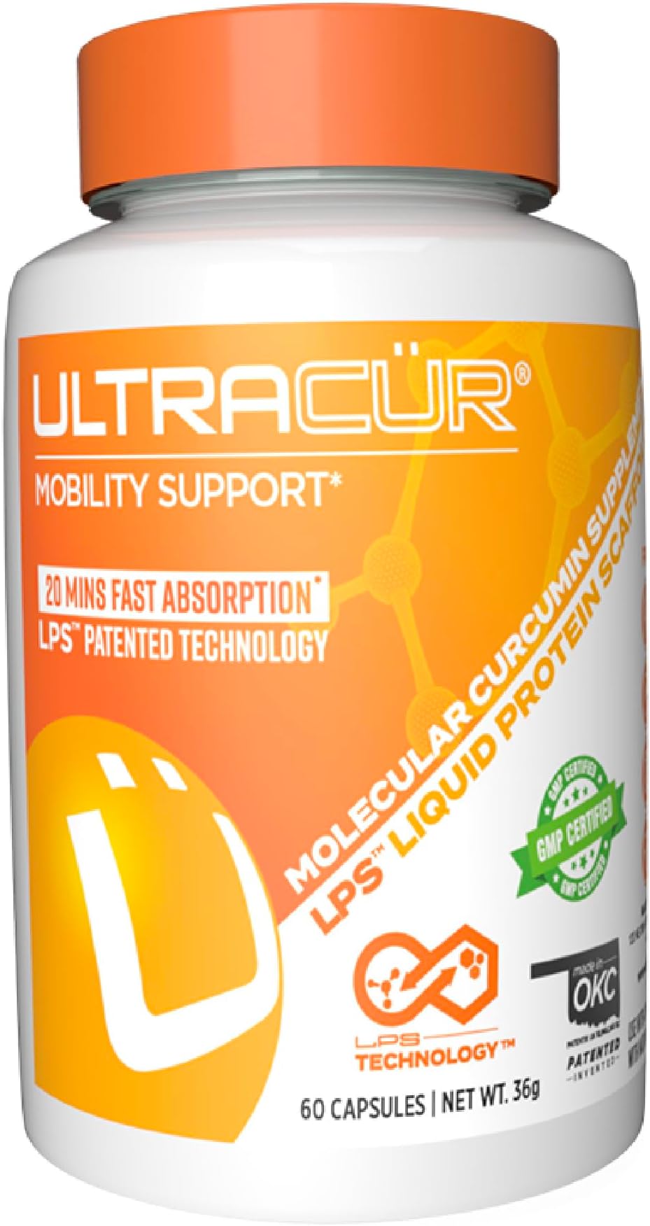 UltraCur Clinical Potency Curcumin (60 Capsules)