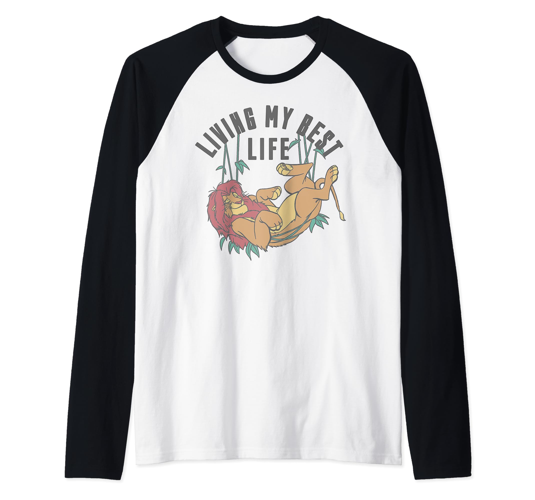 T-shirt Roi Lion Simba raglan idéal pour un look décontracté - 2