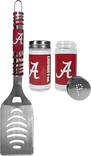 Siskiyou Sports NCAA Alabama Crimson Tide - Espátula y salero y pimentero