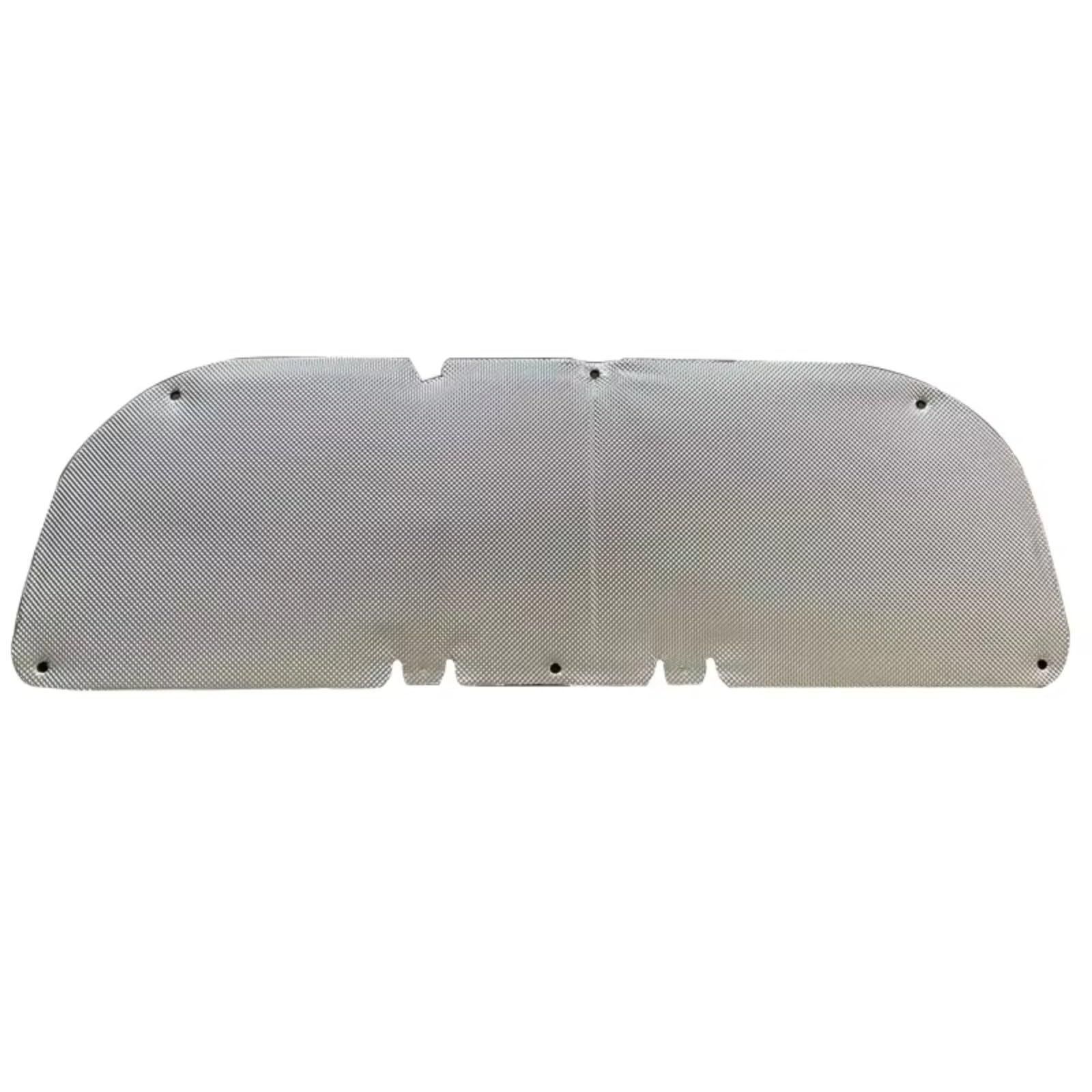 Cewsuio Silver Sound Bonnet Insulation​ Car Car Engine Hood Pad Heat Insulation Cotton Soundproof Cover Sound Accessories Compatible With Toyota For Rav4 For Xa50 2019-2024(Silver)