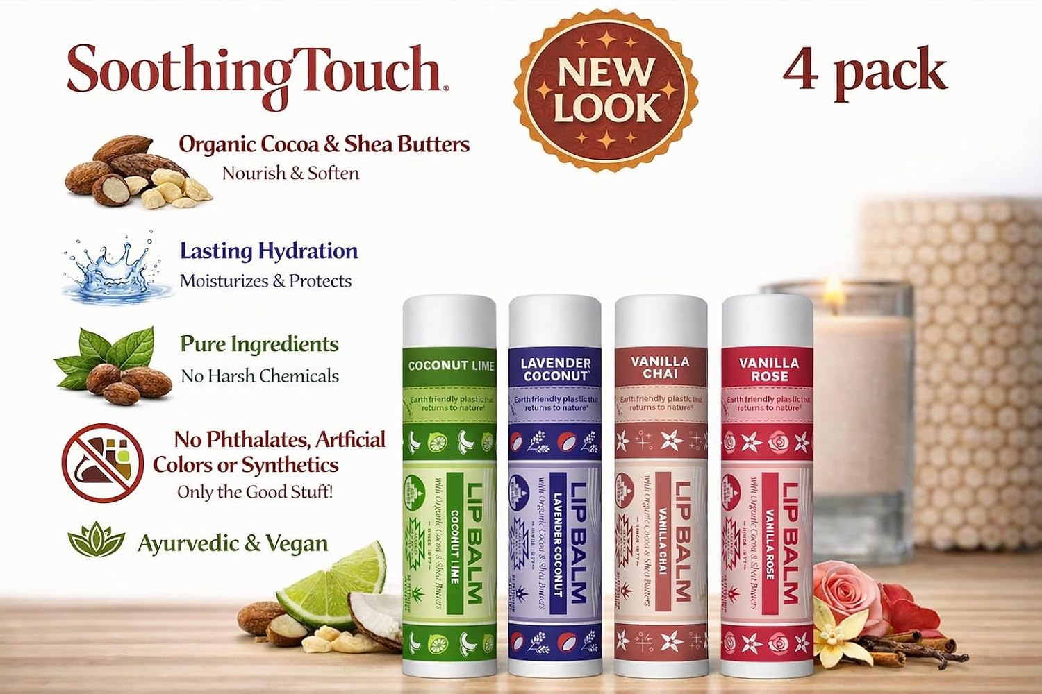 Soothing Touch Vegan Lip Balm