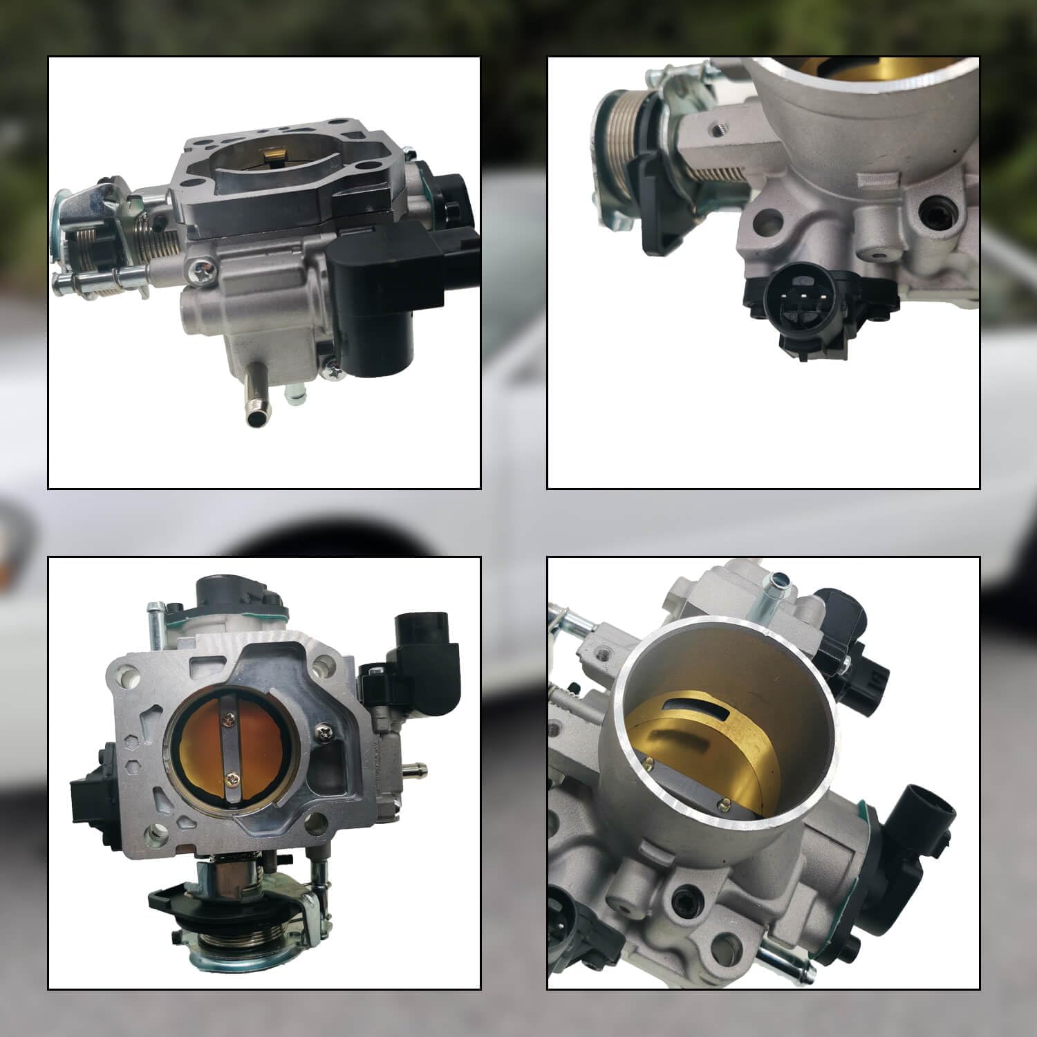 Electronic Throttle Body Assembly Compatible with Honda Accord 2.3L 3.0L 1998–2001, Odyssey 3.5L 1999–2003, Acura TL 2.5L 3.2L, CL 3.0L 3.2L 1997–2003, Replace 16400-P8C-A21 16400P8CA21