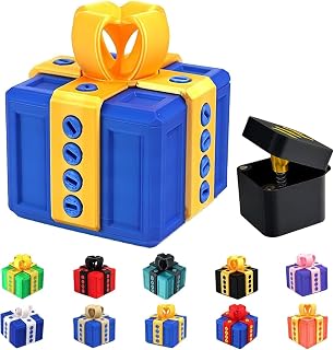 Shelprojsu Funny Valentines Day Gifts/Prank Box with Finger Gift Box/Surprise Box with Finger/Annoying 3D Printed Screw Gifts Boxes Ideal Gift for Lovers Birthday,Christmas,Halloween (Color/F)