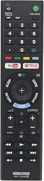 RMT-TX300P Replace Remote Control Compatible with Sony TV RMT-TX300B RMT-TX300U RMT-TX300E KD-65X7000E KD-55X7000E KD-49X7000E KD-43X7000E KDL-40W660E KDL-32W660E KD-60X6700E KD-55X7000F KD-43X7000F
