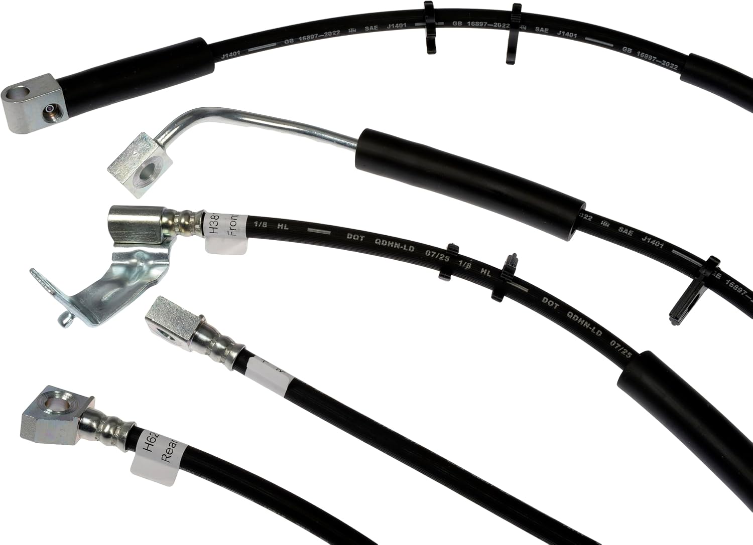 Dorman 622-216 Brake Hydraulic Hose Set Compatible with Select Ford Models