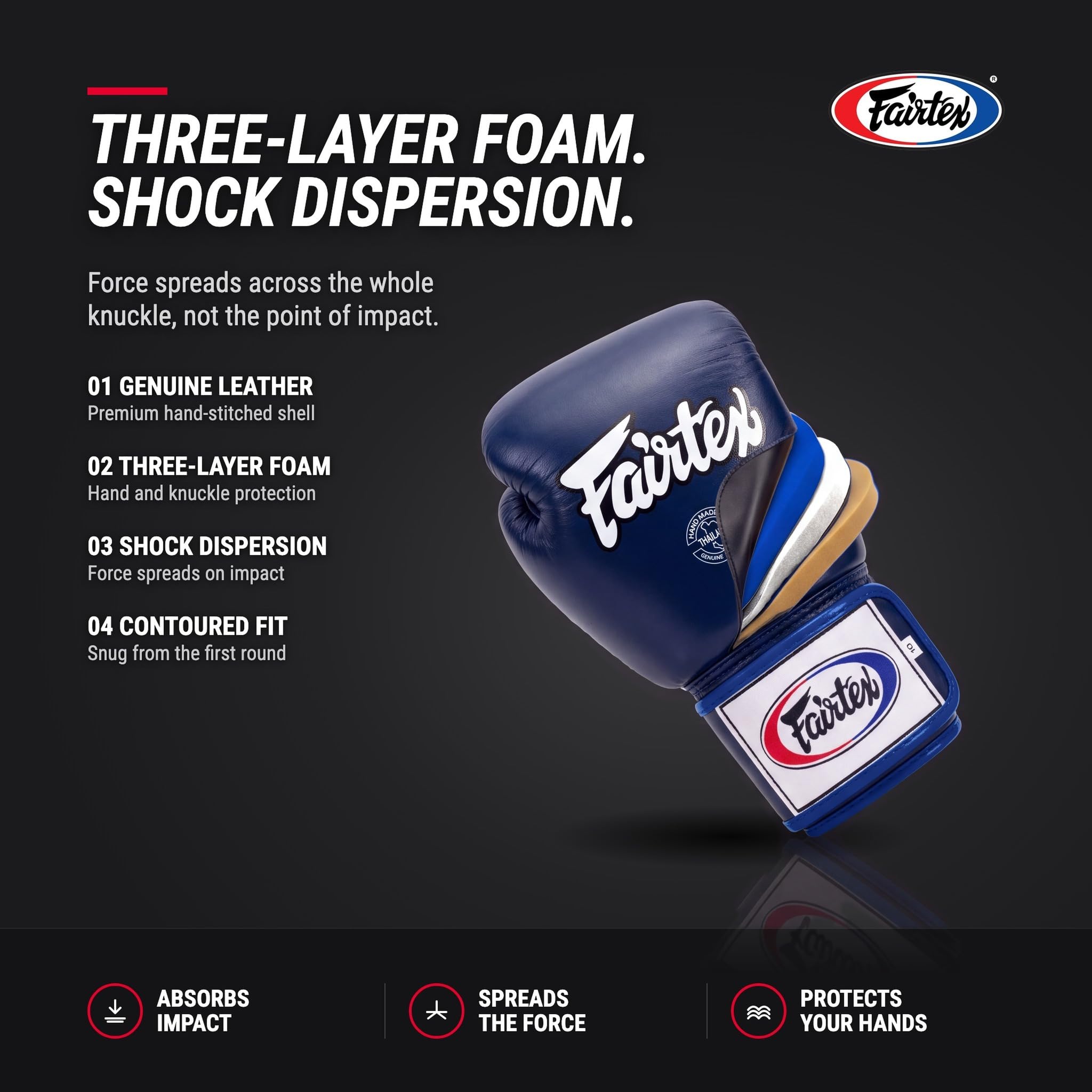 Amazon.co.jp: Fairtex ムエタイスタイル スパーリンググローブ 8 oz