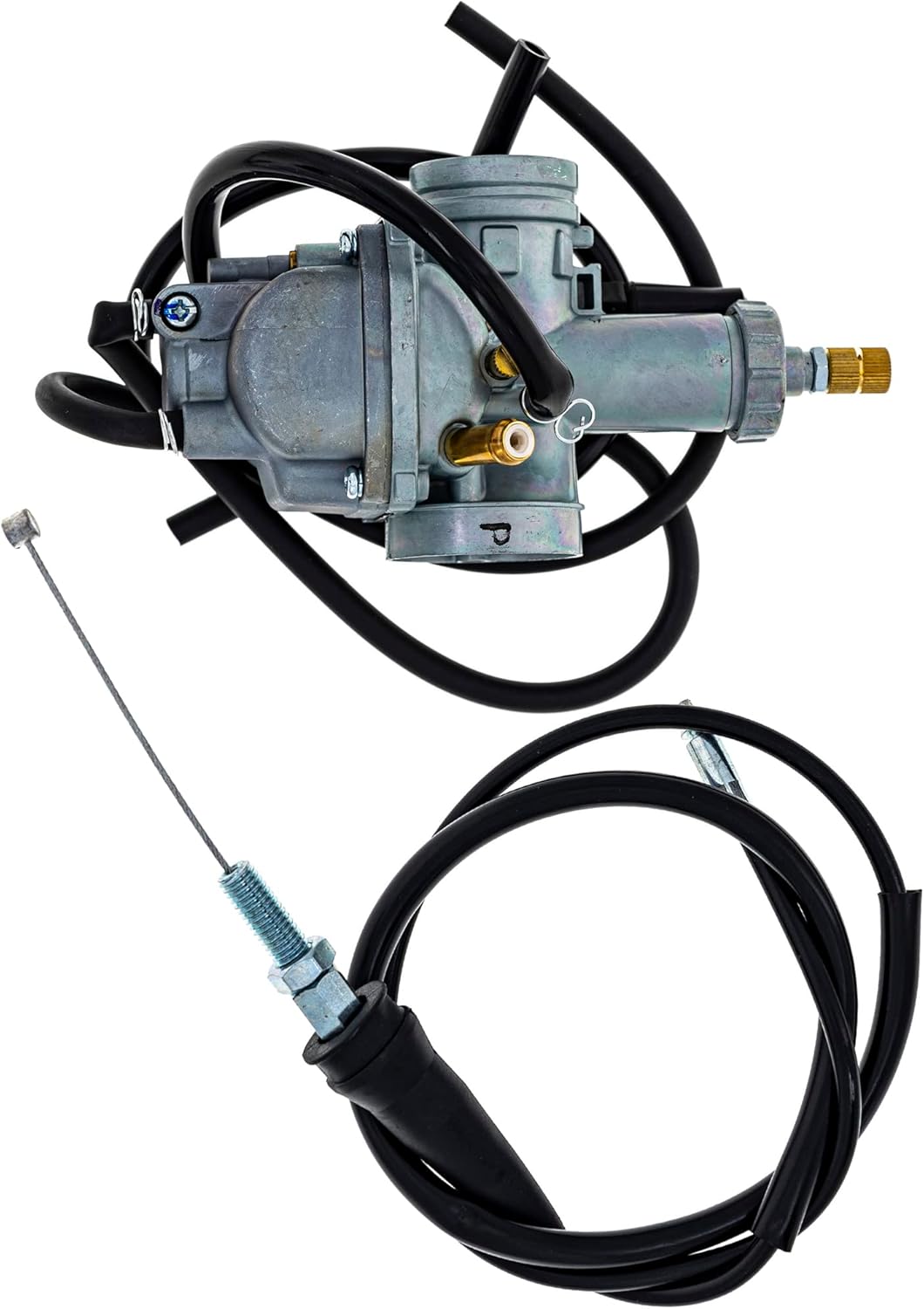 NICHE Carburetor Throttle Cable Kit for Kawasaki Bayou 250 15003-1716 15003-0013 54012-1329 54012-1361