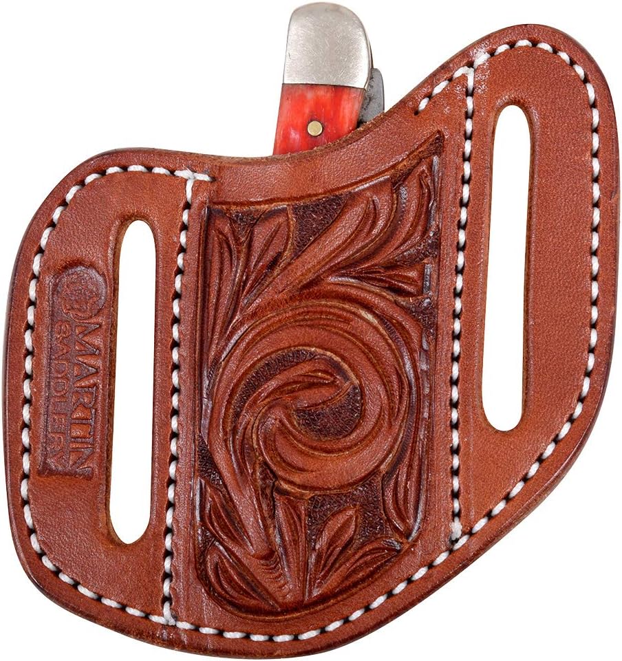 Martin Saddlery Floral Angled Knife Scabbard Large KSCABAFF N/A SMALL