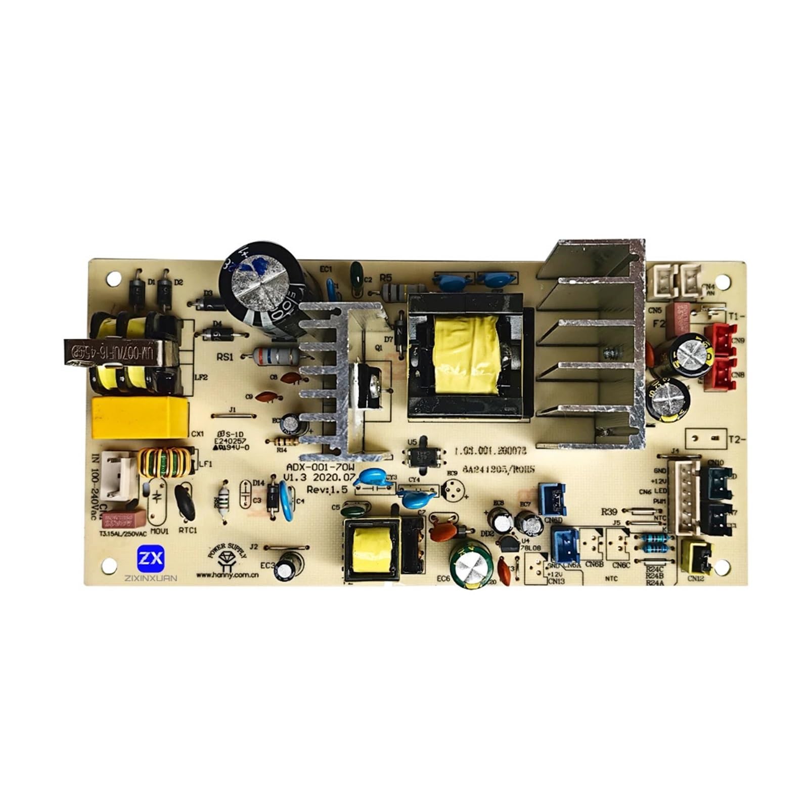 Weinschrank-Stromversorgungsplatine ADX-001-70W Stromversorgungsplatine Platine Mainboard Zubehör Zigarrenschrank-Stromversorgungsplatine