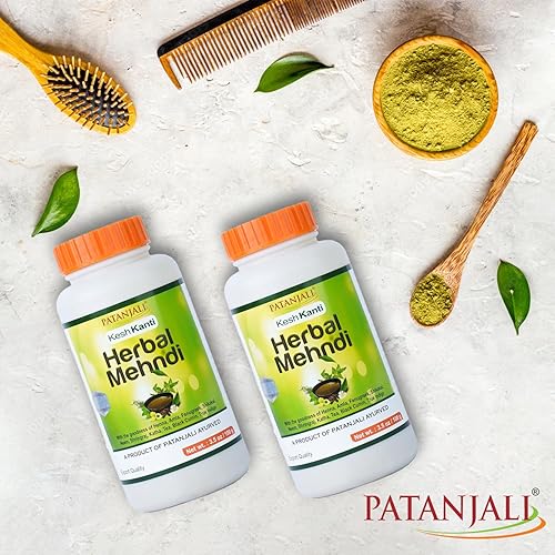 Miniatura 3 de Patanjali Kesh Kanti Herbal Mehndi 3.53 oz (paquete de 3)