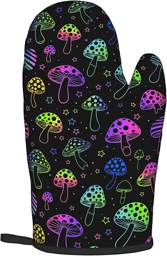Miniatura 8 de Manoplas de horno y soportes para ollas, resistentes al calor, para cocinar, barbacoa, hornear, asar a la parrilla, cocina