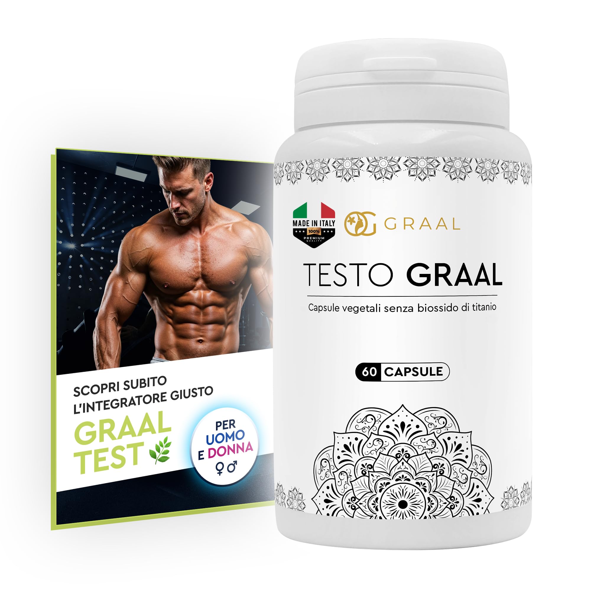 TestoGraal Testosterone Uomo