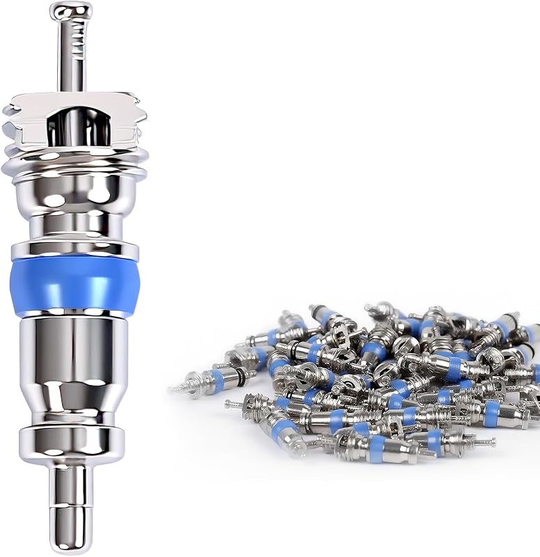 Kit de Núcleos de Válvula Schrader YHJDC para R32, R22 e R410A – 50 unidades