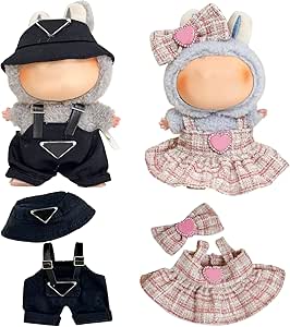 Ensemble Veste En Cuir Tendance Pour Poupées 17cm/6.7in