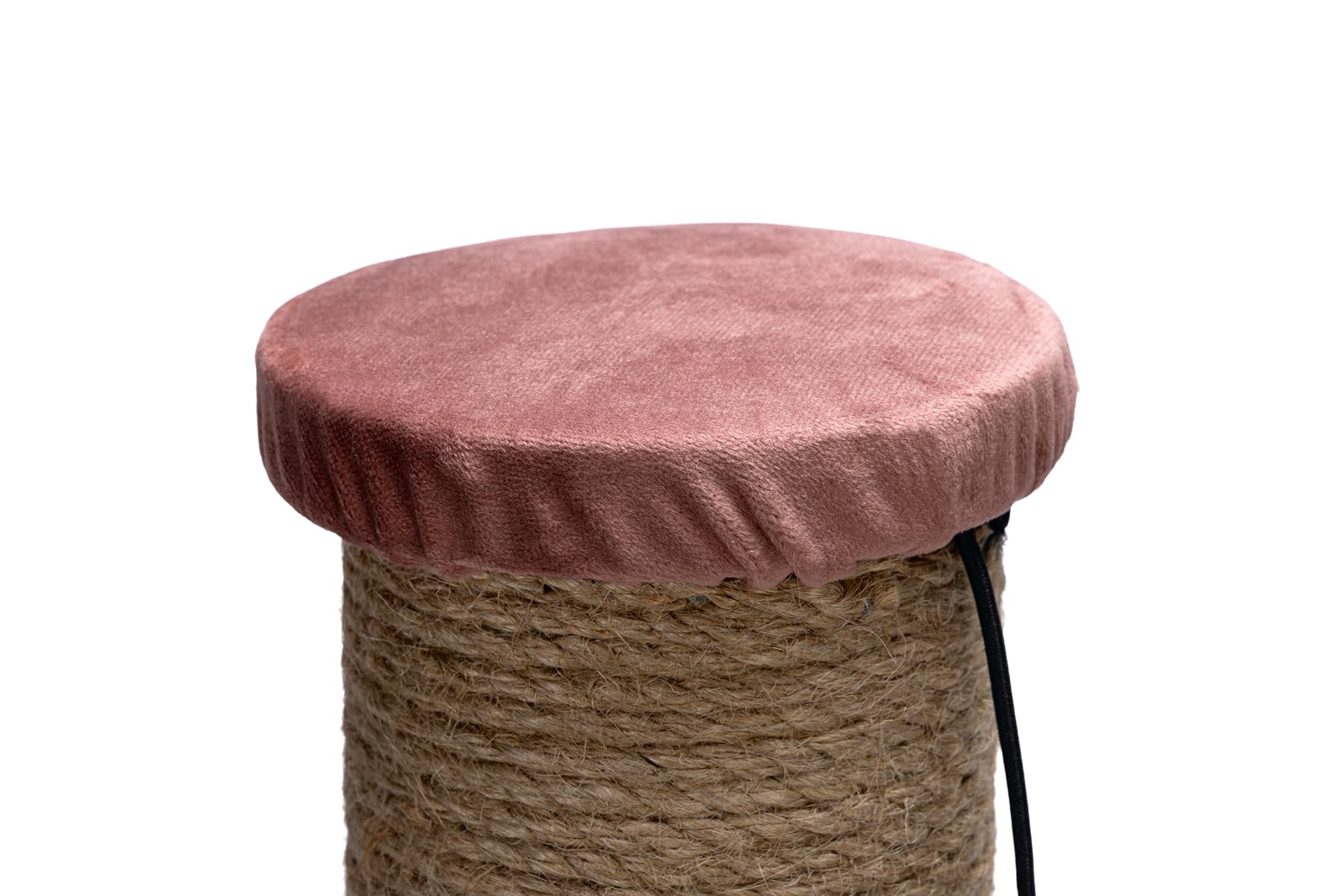 Designed by Lotte Yenna, Kratzbaum, Rosa, 35x35x50 cm
