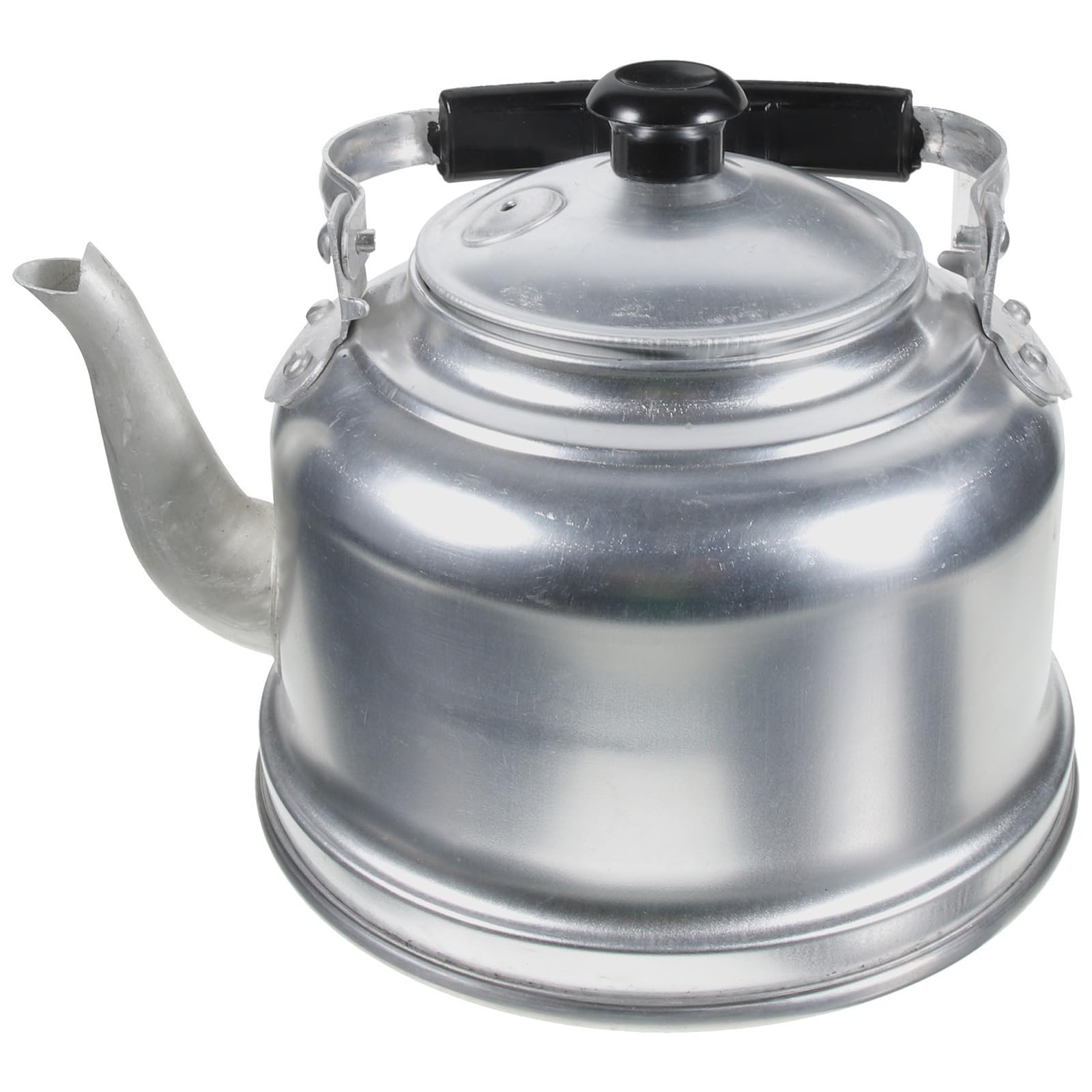 Tetera de Aluminio de 4l Silbato, Resistente para Cocina