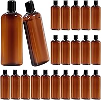 Vista 7 de Domensi 24 recipientes de plástico para botellas con tapa de disco, botellas de viaje, reutilizables, vacíos, para artículos de tocador, botellas