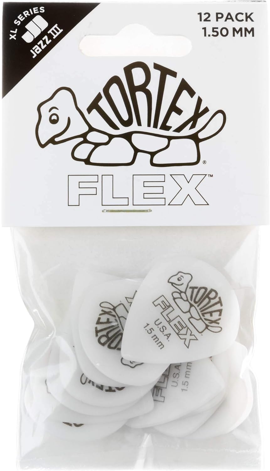 Jim Dunlop 468 Tortex Flex Jazz III 1.14mm 12枚セット