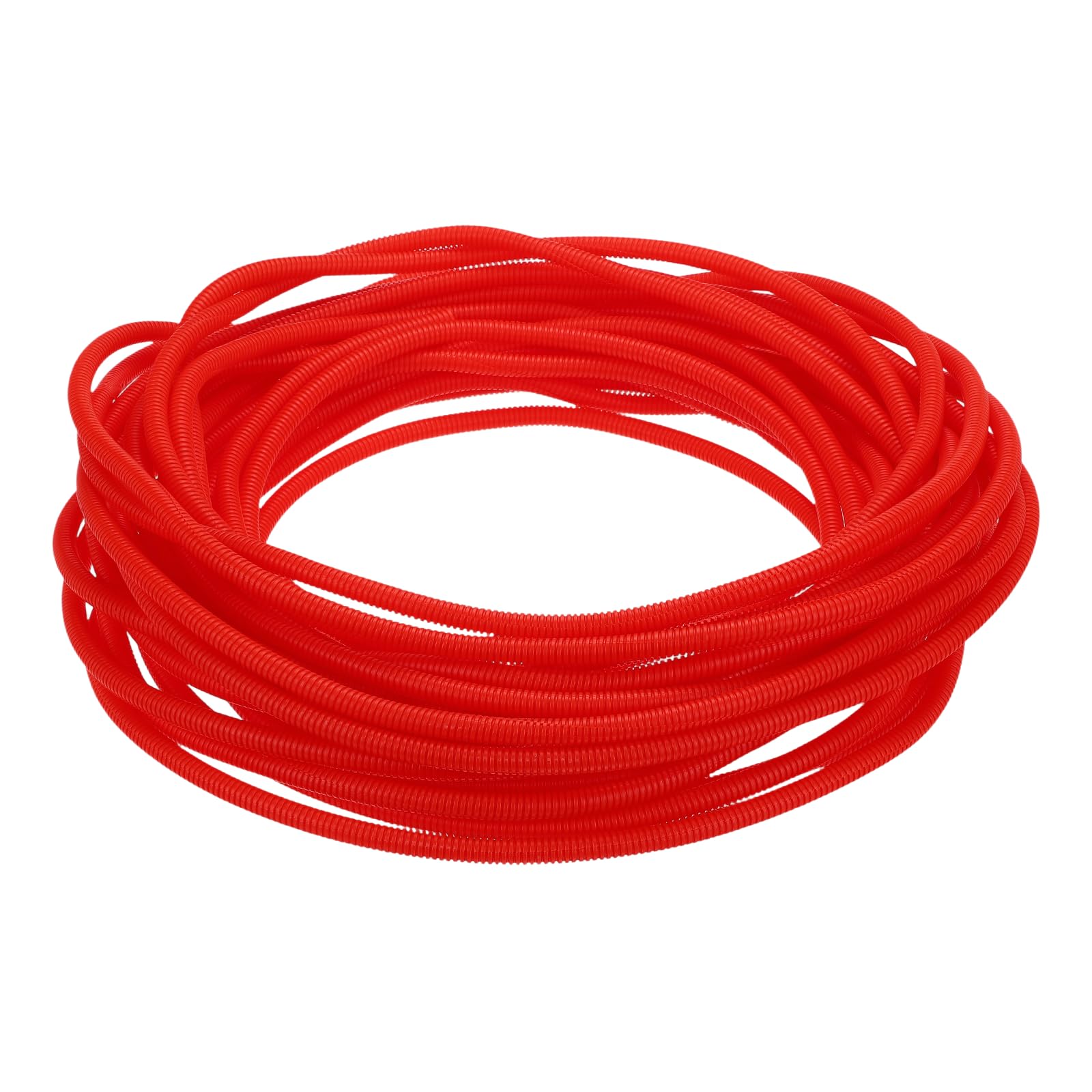 QUARKZMAN Dzielona rura kanalizacyjna 3/8" (10 mm) ID 100FT (30 m), rura kanałowa kablowa, odporna na wysoką i niską temperaturę, do 257F, tworzywo sztuczne, elastyczny wąż do kabli elektrycznych
