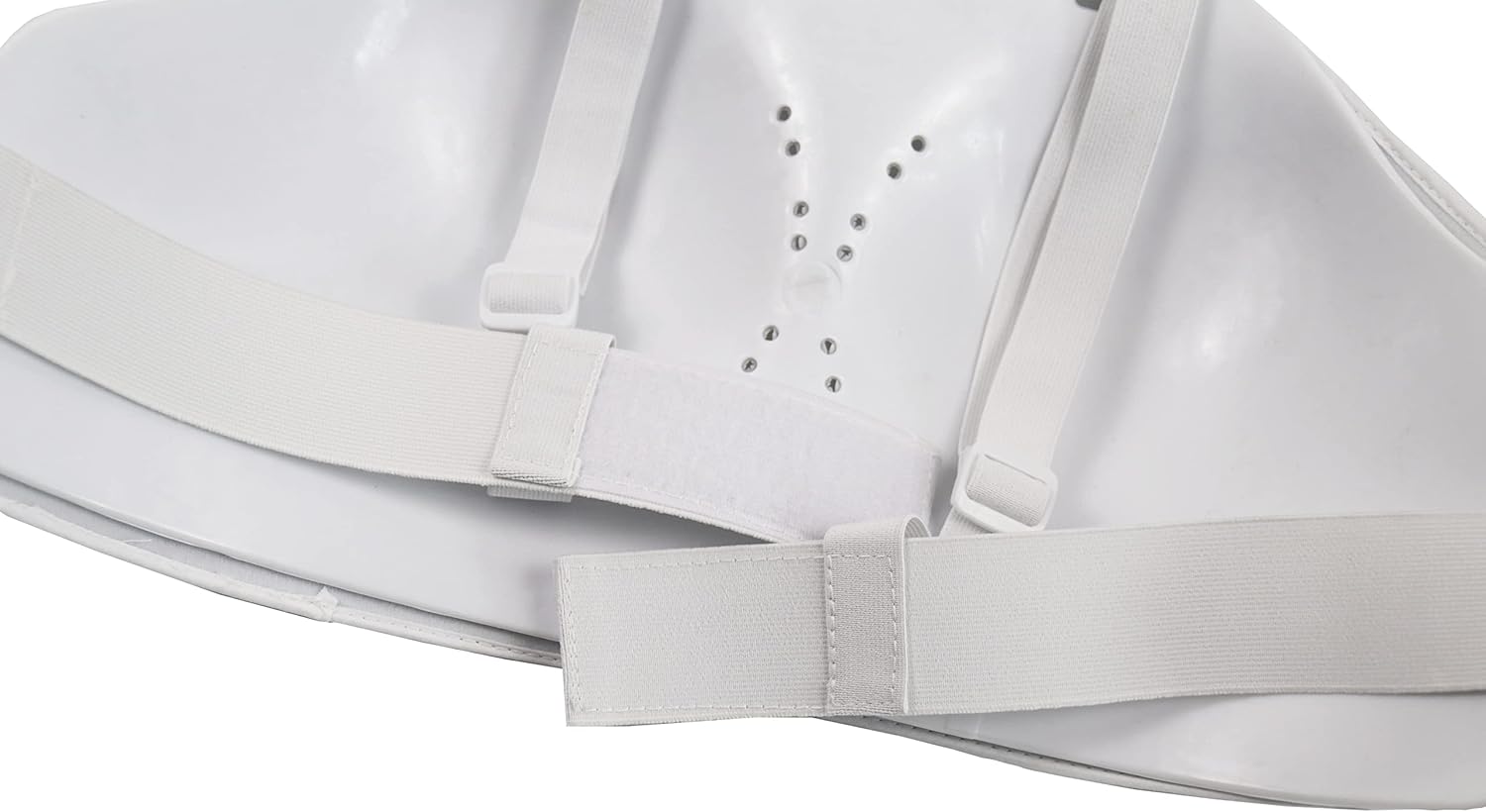 LEONARK FIE Certificate Fencing Sport Chest Guards - Armoury Hema Adjustable Double Layer Soft Breast Protectors for Football Rugby Volleyball Baseball etc - Plastron for Foil Epee Saber Fencers