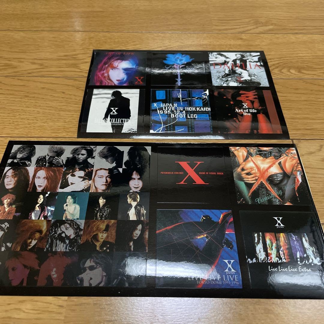 X JAPAN ステッカー 3種セット Amazon.co.jp: X JAPAN ステッカー : おもちゃ