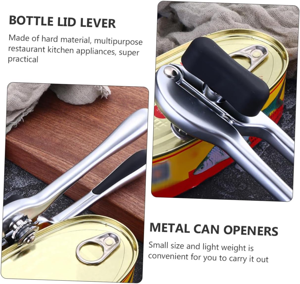 1pc Can Opener Kitchen Opener for Lid Remover Bottle Lid Lever