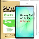 2-Pack Screen Protector for Samsung Galaxy Tab A11+/A9 Plus 11-inch | 9H Tempered Glass Film, Easy Installation, Bubble-Free, Anti-Scratch, Ultra Clear