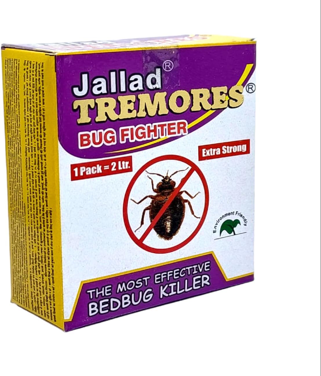 Jallad TREMORES BUG FIGHTER Powerful Bed bug & Termites Killer Spray Powder Base Formula - 10 gm (3)
