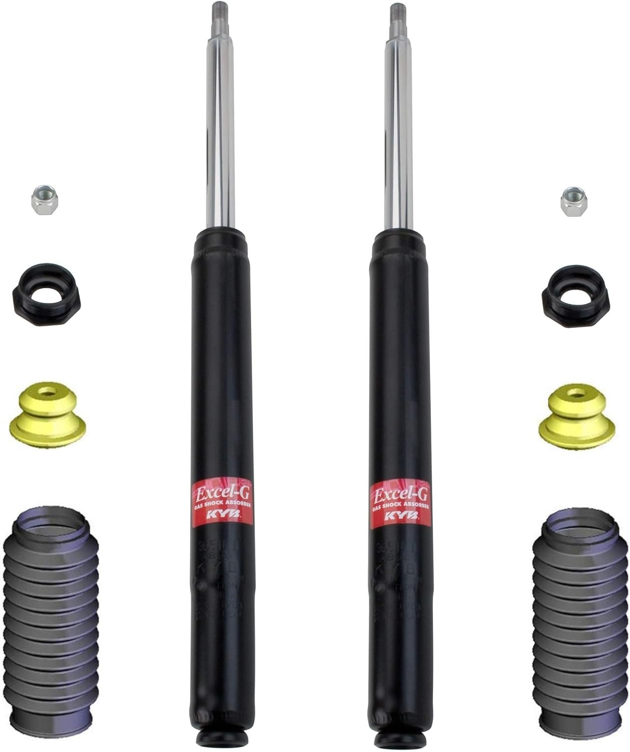 New Rear Suspension Strut Catridges and Bellows Kit For Toyota MR2 1991-1995