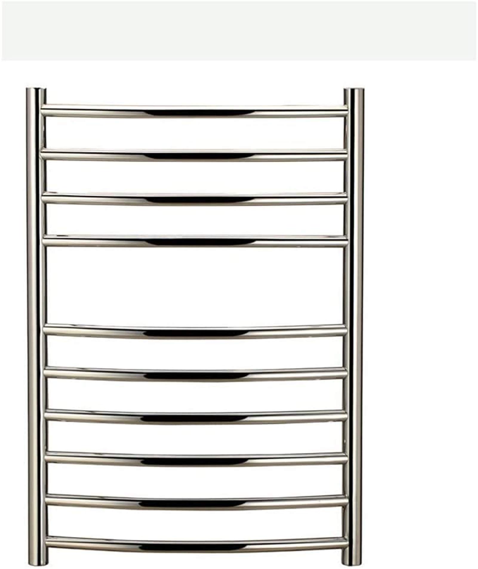 LYGXWJFC Calentador de Toallas eléctrico Cepillado Acero Inoxidable 304 10 Calentadores con cableado Certificado 29,5 x 20,5 Pulgadas Solución de Secado de Toallas de Lujo para SPA y hogar