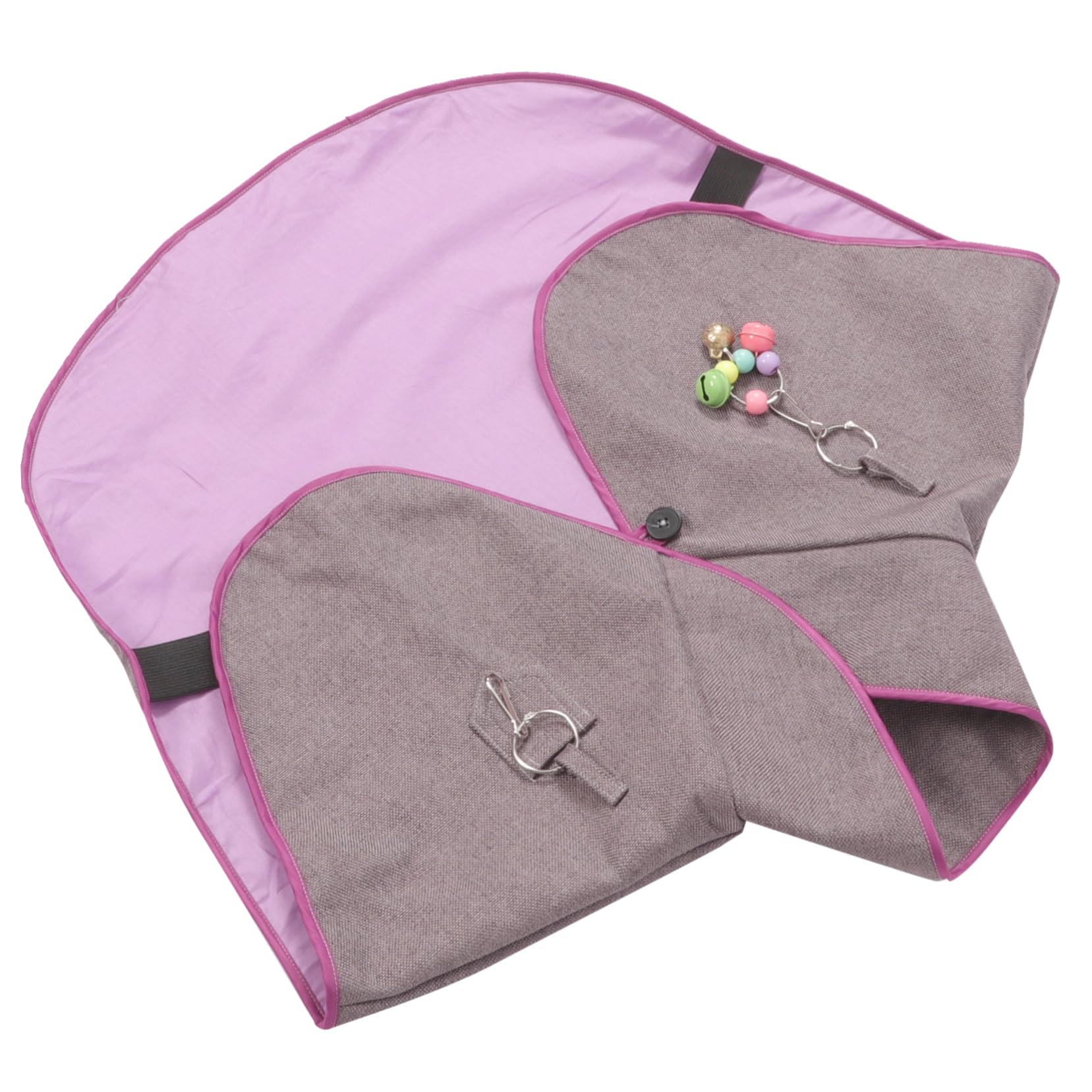 Yardwe Parrot Clothing Protector -Scratch Shawl Bird Poop Protector Comfortable Shoulder Pad for Trainers