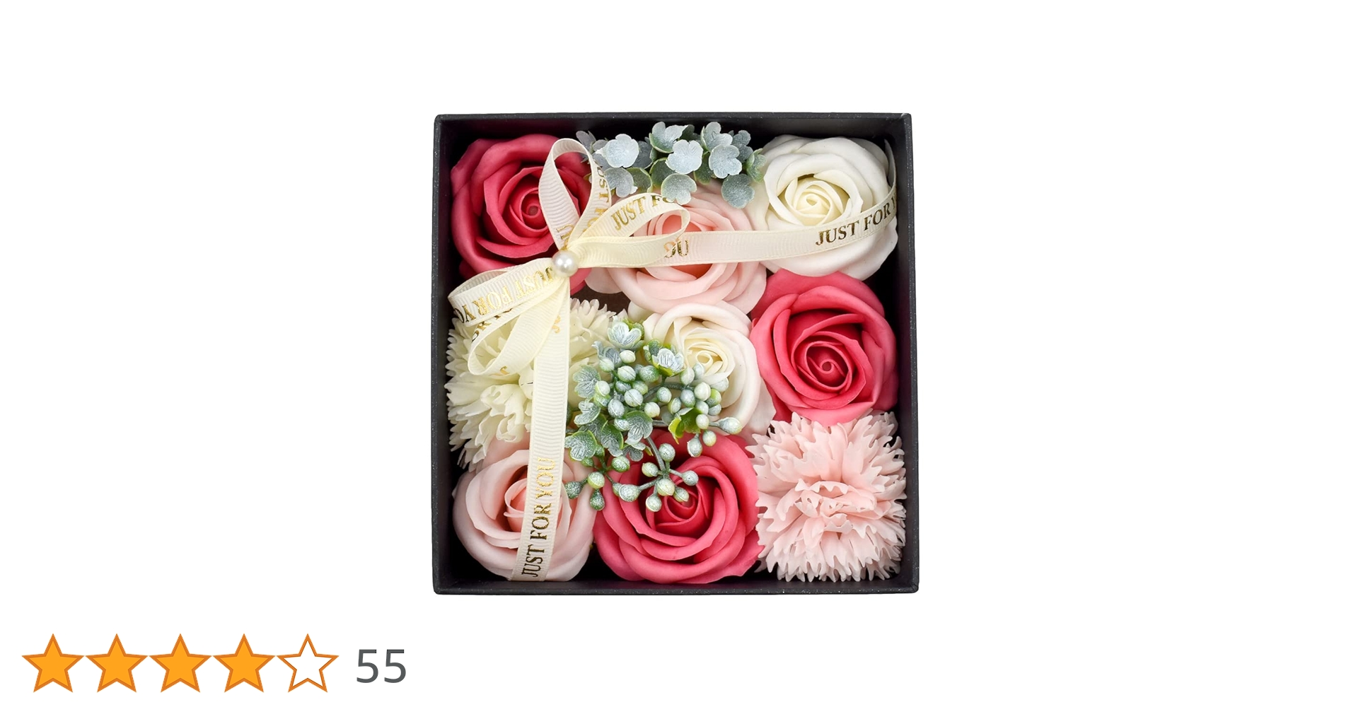 ソープフラワー薔薇 お誕生日 ・記念日 プレゼント 花束 ソープフラワー ハートのアレンジ 1個 花束 誕生日 記念日 お礼