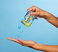 Vista 4 de Trident Vibes Blue RASPBERRY - Goma de mascar sin azúcar, 14 unidades (paquete de 9)