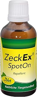 cdVet ZeckEx SpotOn 50 ml Fragrance Oil with Organic Oils with Long-Lasting, Masking Properties Against Pests such as Ticks product image
