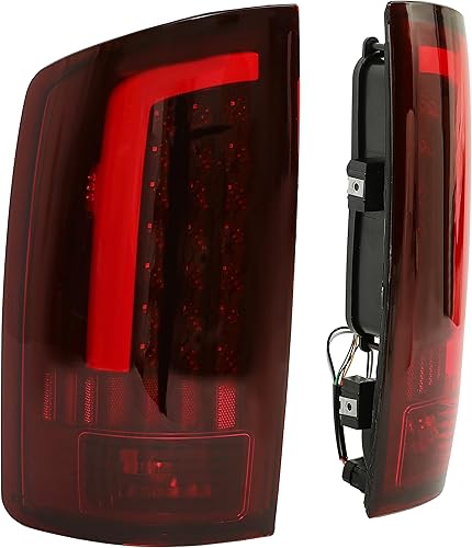 Miniatura 9 de HECASA Conjunto de luces traseras LED compatibles con Dodge Ram 1500 2500 3500 2002-2006, barra de tubo LED, lámpara de señal de giro de freno