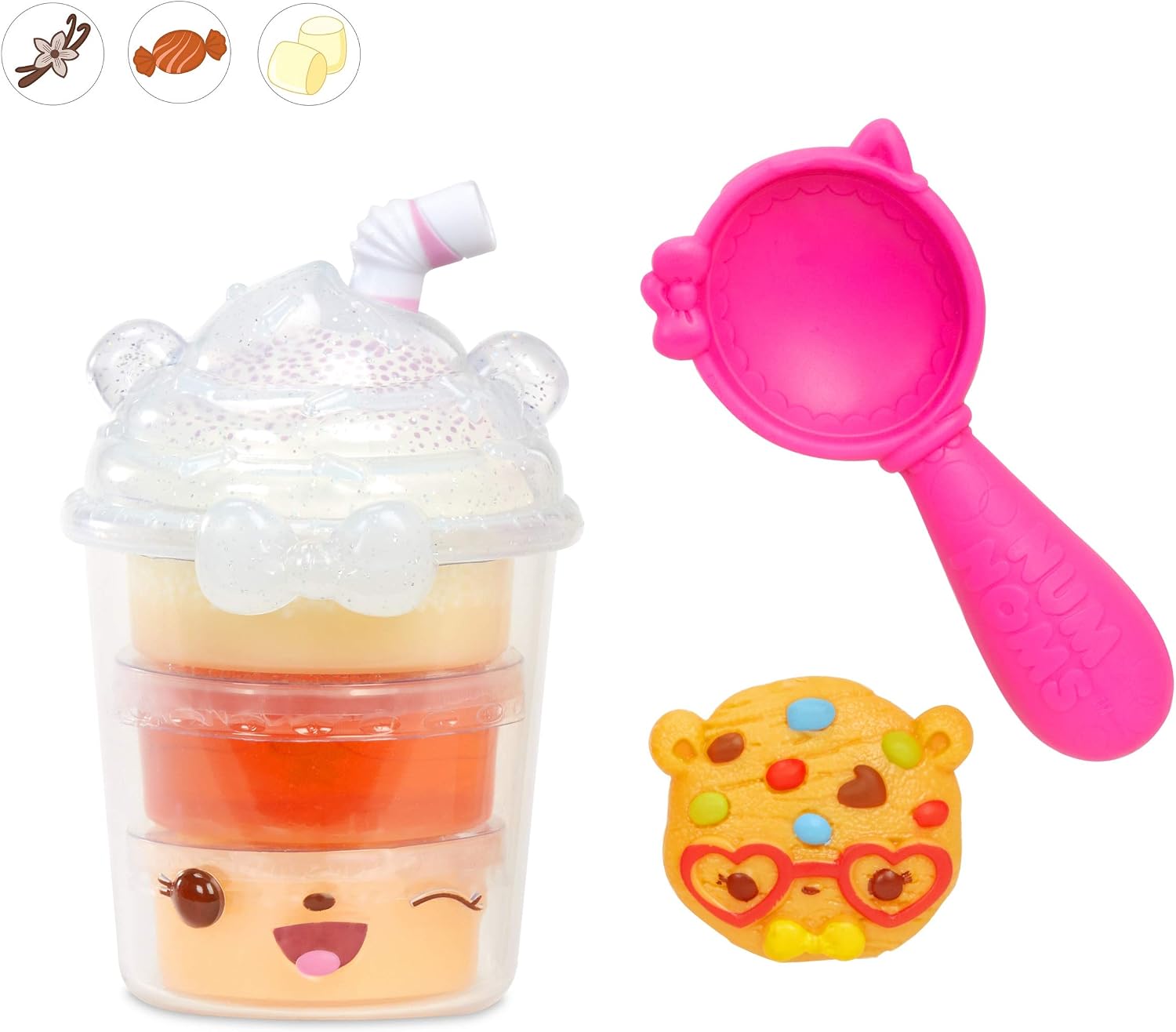 Num Noms Snackables Silly Shakes- Candy Corn Smoothie, Multicolor