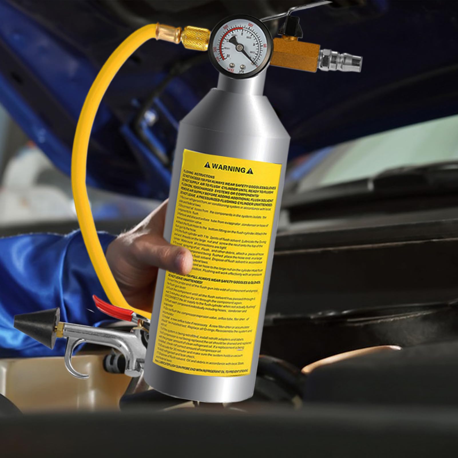 Nettoyant Climatisation AC Kit d'Outils de Nettoyage Professionnel pour