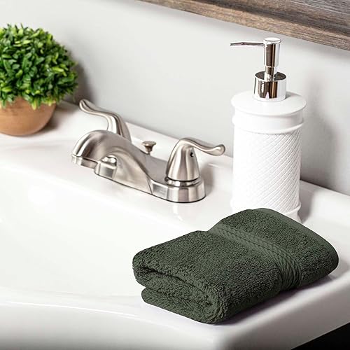 Vista 37 de SUPERIOR - Juego de toallas de algodón egipcio de 28.22 oz/m², incluye 2 toallas de baño, 2 toallas de mano, 2 toallas para la cara, artículos