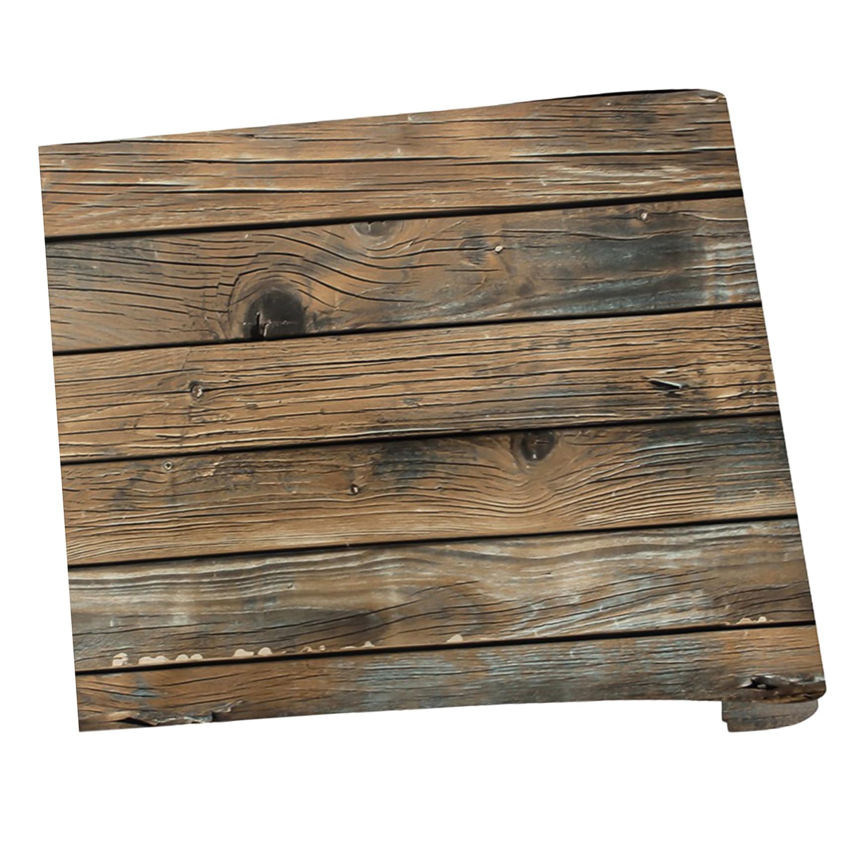 Papier Peint Adhésif Effet Bois Vintage 3D PVC Autocollant Amovible pour Revêtement Mural