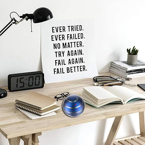 Miniatura 52 de Kinetic - Pelota de juguete de escritorio, juguetes giratorios cinéticos de escritorio de 1.54 pulgadas, ilusión óptica, juguetes para ansiedad