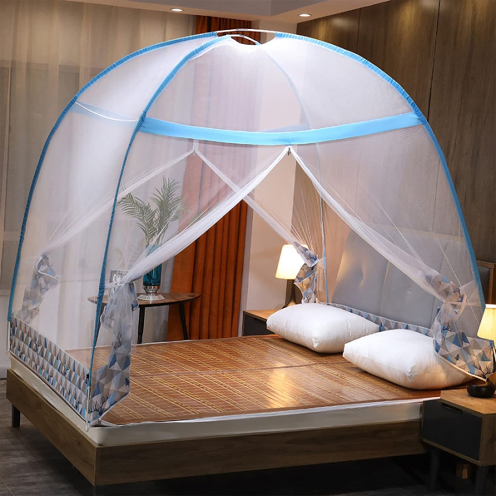 Moustiquaire de voyage pour lit camping et vacances
