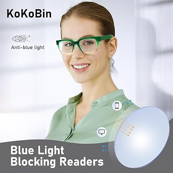 Reading Glasses for Women 3 Pack oversized Square Stylish Design Spring Hinges Readers