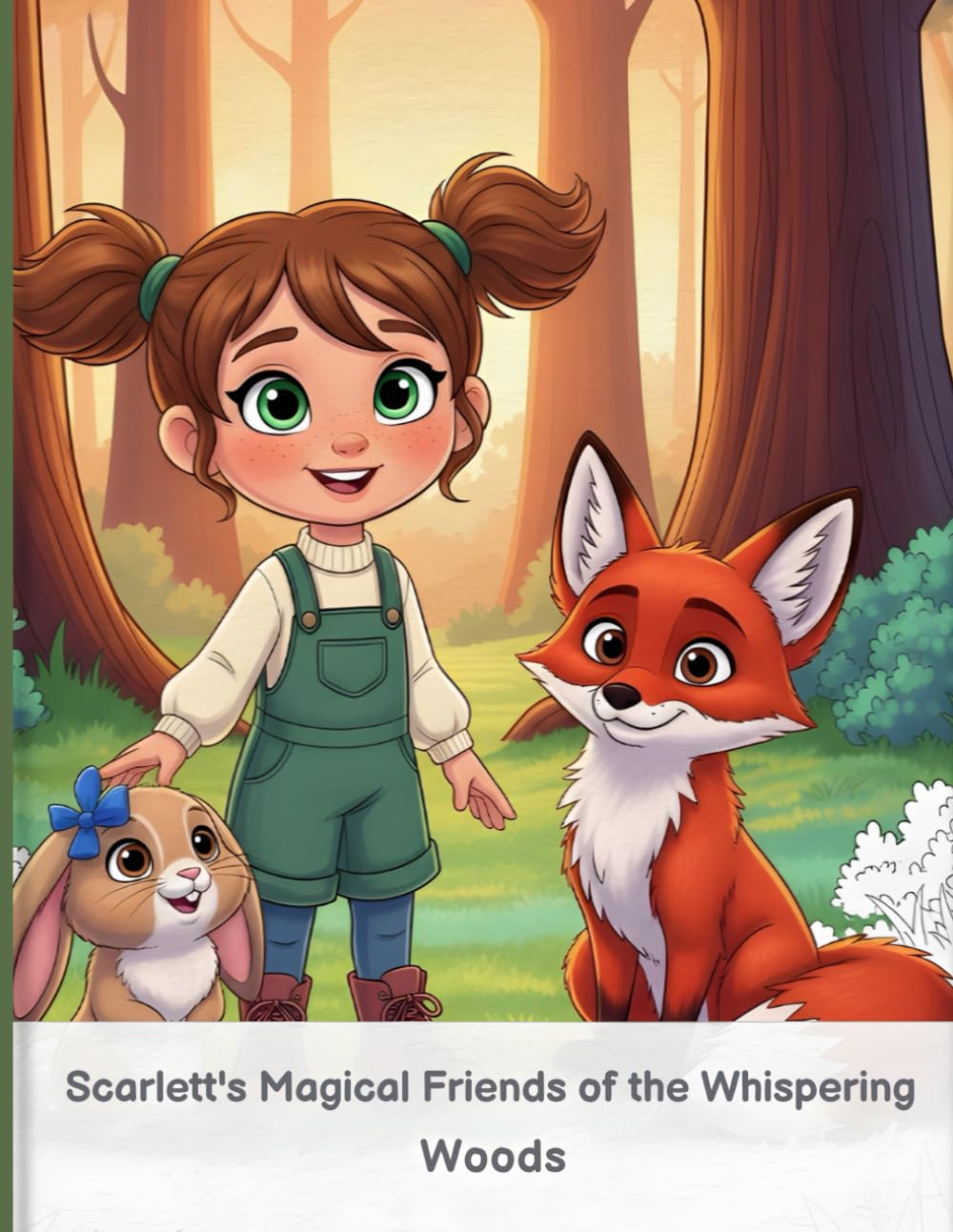 Scarlett’s Magical Adventure — A Personalized Children’s Storybook for Girls Ages 4–9 | Inspires Confidence, Imagination & Kindness (Large 8.5×11 Softcover Bedtime Story)