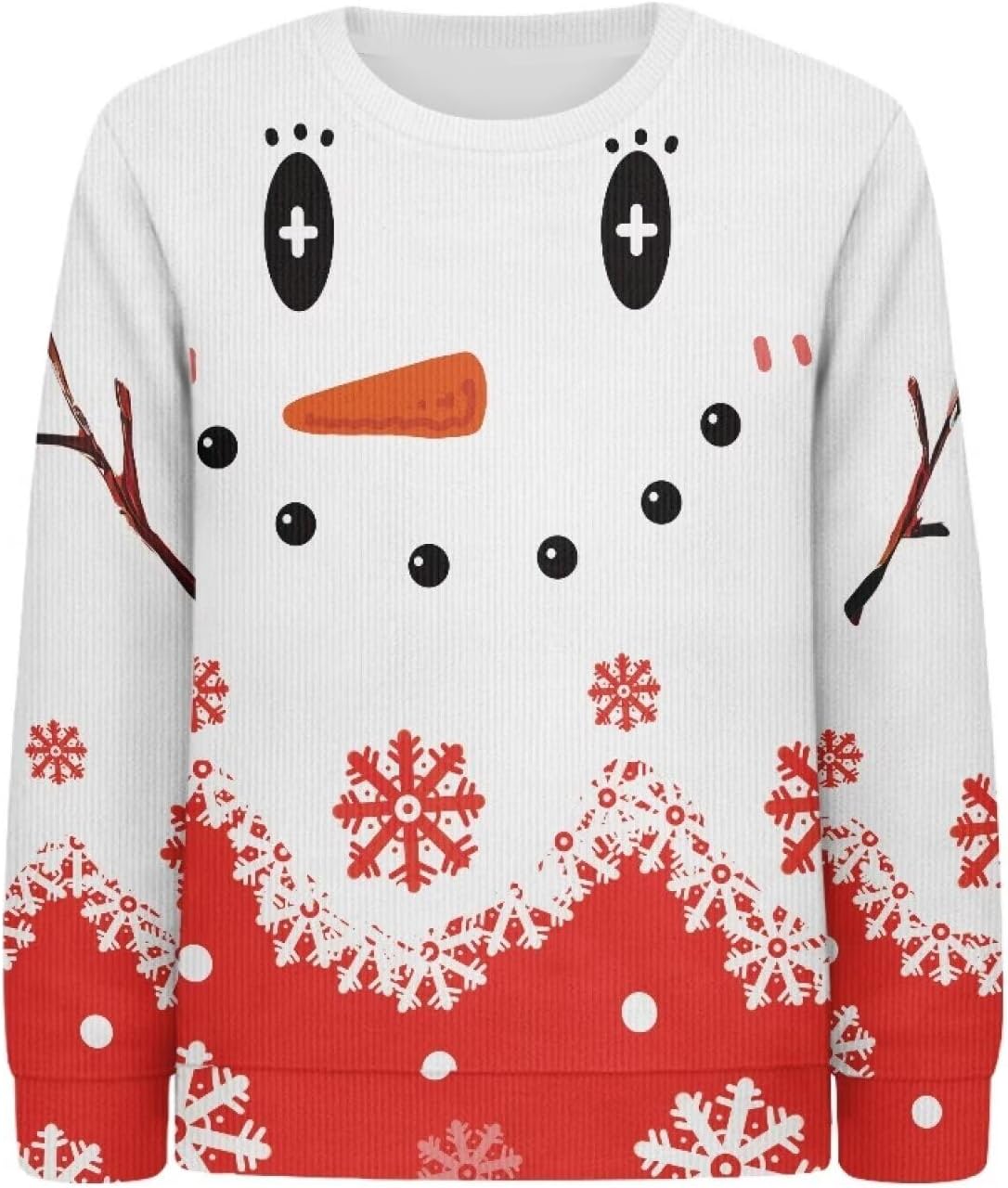 Kids Sweaters Girls Boys Crew Neck Fall Sweater Sweatshirt Pullover Long Sleeve Holiday Sweater