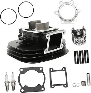 Yamaha Blaster Rebuild Kit Wiseco Top End Rebuild Kit For Yamaha Blaster YFS 200 – 66mm Stock Bore Cylinder, Piston, Gaskets, Rings, Wrist Pins YFS 200 66mm Stock Bore Top End Rebuild - Foto 4