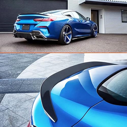 Miniatura 2 de MCARCAR KIT Alerón trasero de fibra de carbono real para BMW Serie 8 G15 M8 Coupe 840i M850i xDrive 2 puertas 2019-2021 Tapa trasera de maletero