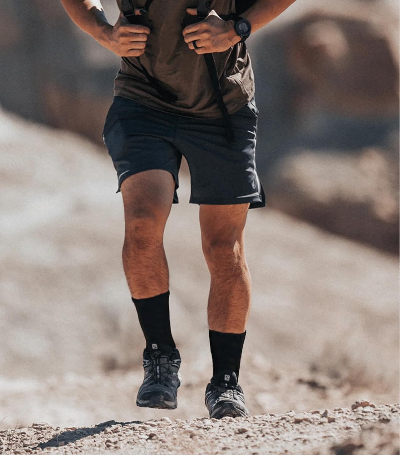 Performance Socks – Odor Resistant Men’s Athletic Socks, Breathable, Cushioned, Made in USA