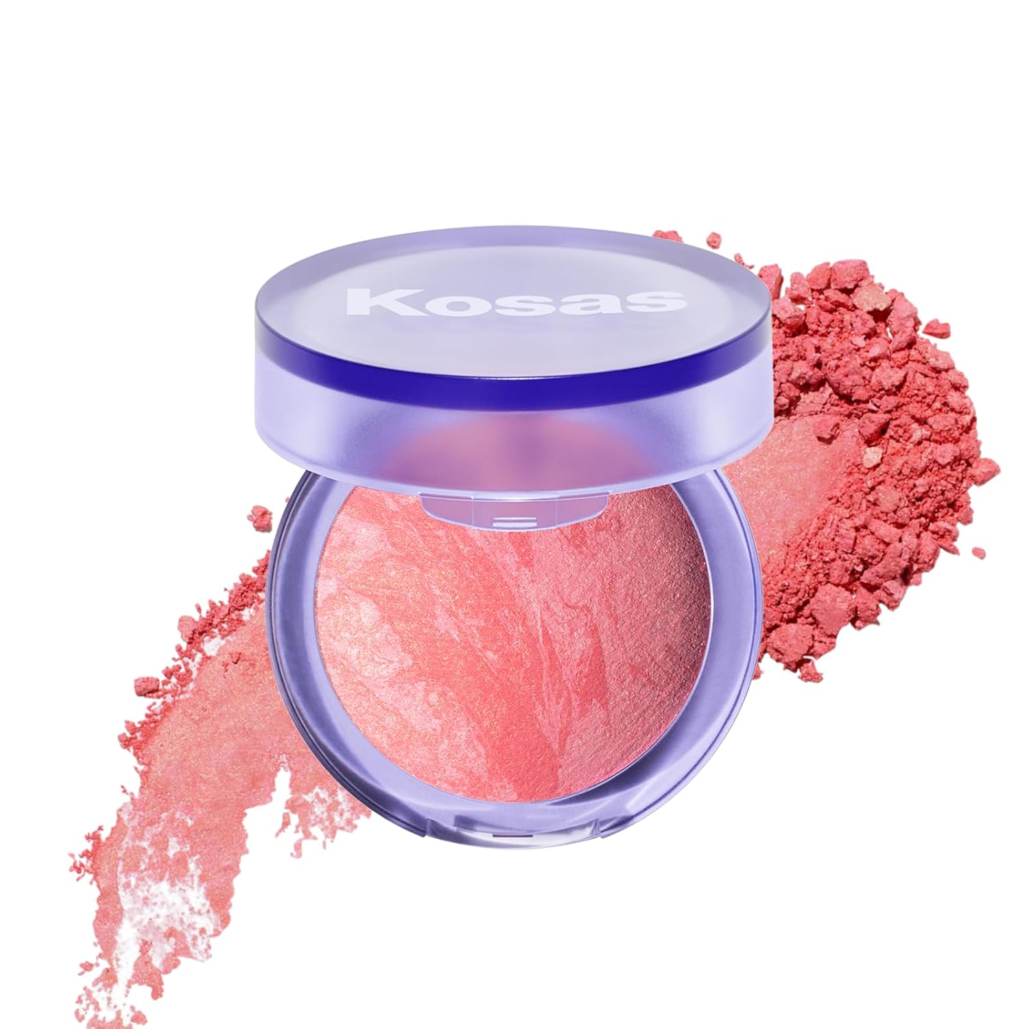 Kosas Blush is Life –Talc-Free Dimensional Blush Baked with Squalane & Hyaluronic Acid – Long Wear, Safe for Sensitive Skin – Blissed
