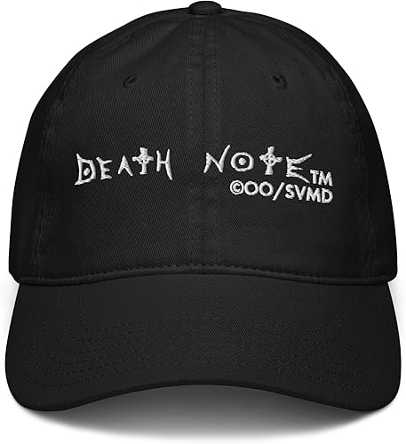 Miniatura 2 de Death Note Anime White Series - Gorra de béisbol ajustable con logotipo principal