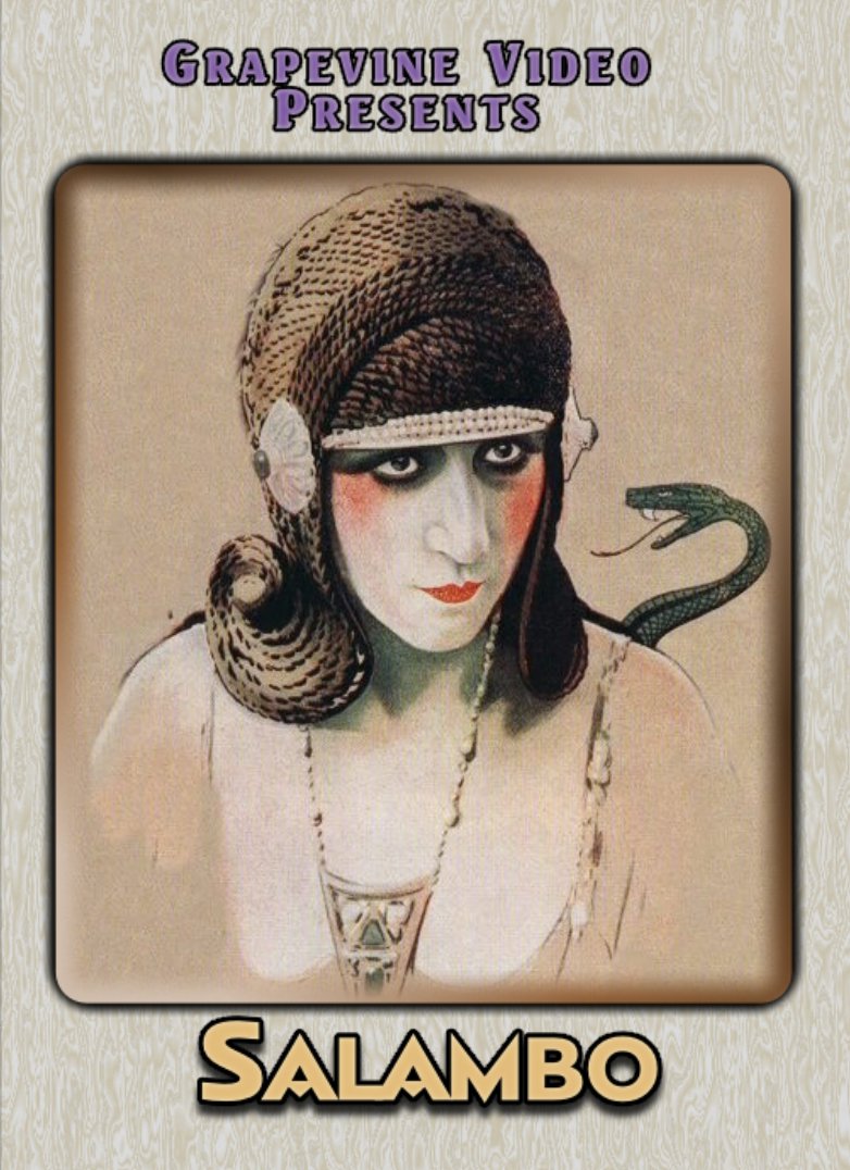 Salambo 1914 Edizione Stati Uniti USA DVD original para cinéfilos y amantes del cine mudo